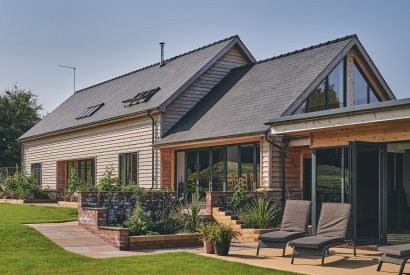 The exterior of Big Barn, Welsh Borders