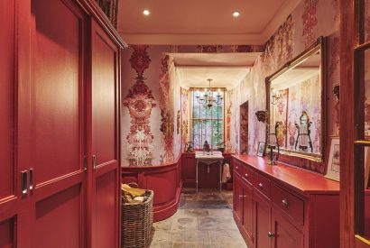 A hallway at Queen Anne Estate, Vale of Glamorgan