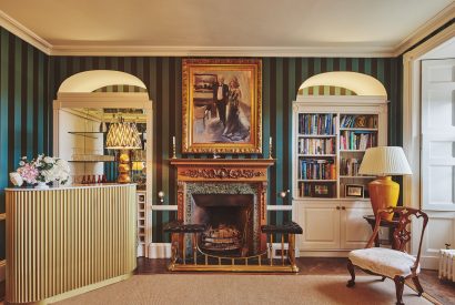 A living room at Queen Anne Estate, Vale of Glamorgan