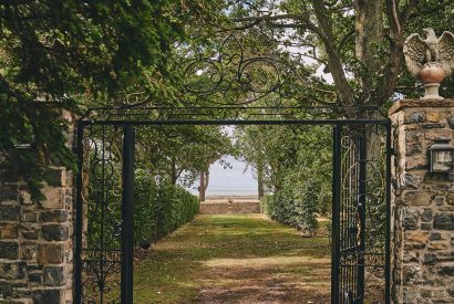 The gardens at Queen Anne Estate, Vale of Glamorgan