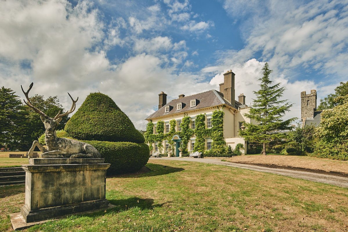The exterior of Queen Anne Estate, Vale of Glamorgan