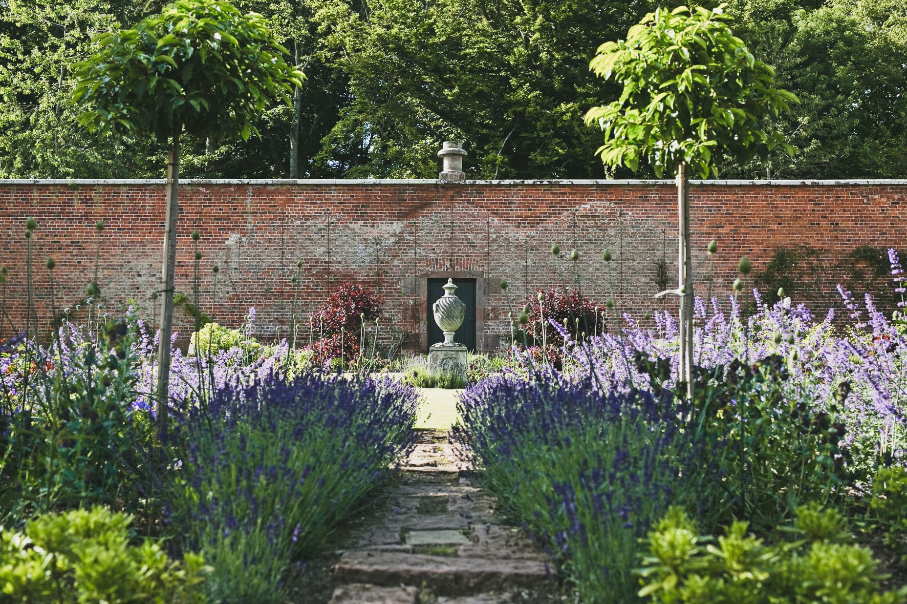 The garden at The Garden House, Edinburgh 