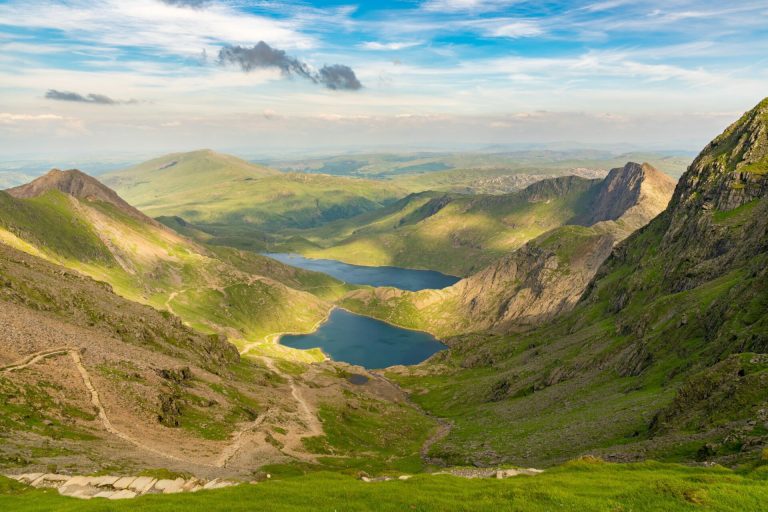 The Llanberis Path, Snowdonia, Gwynedd, Wales