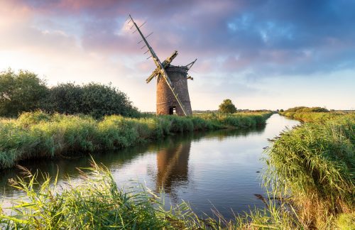 Brograve Windmill in Norfolk
