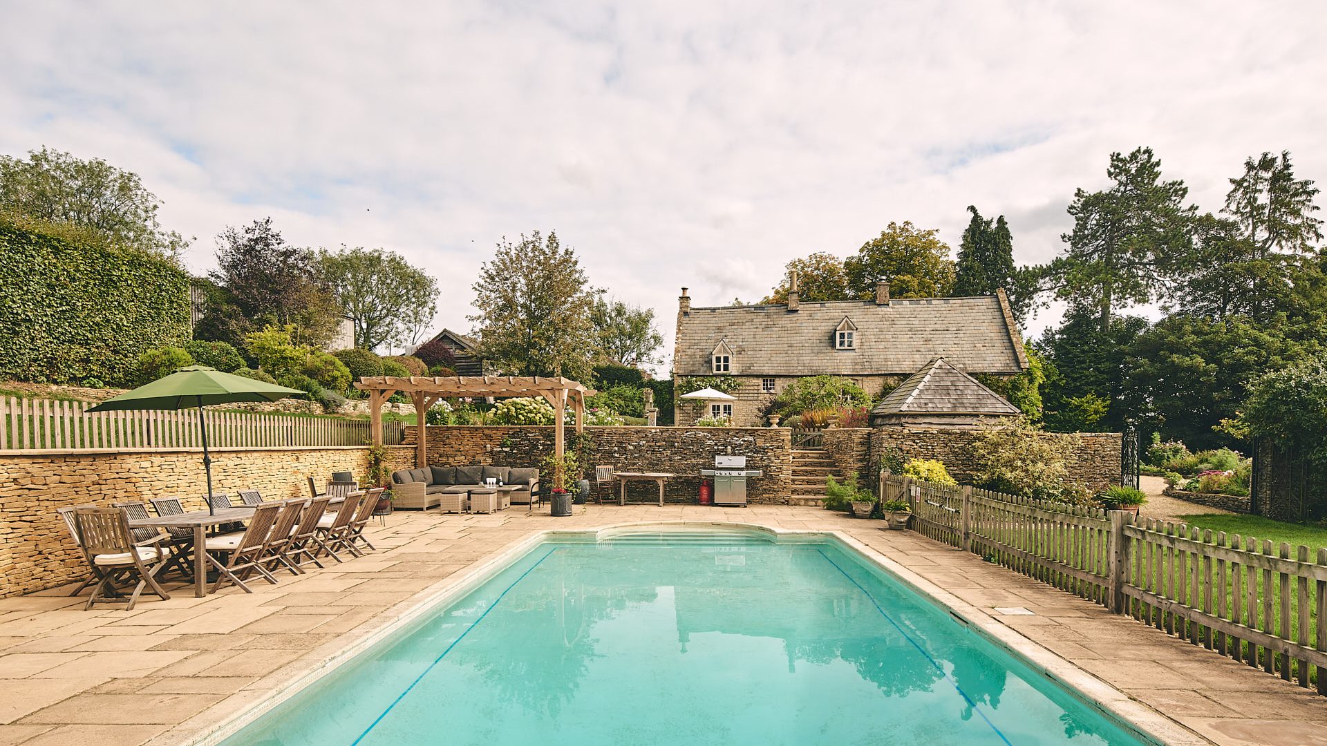 The pool at Withington Grange