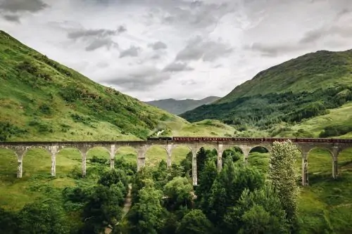 Glenfinnan viaduct Glenfinnan Scotland