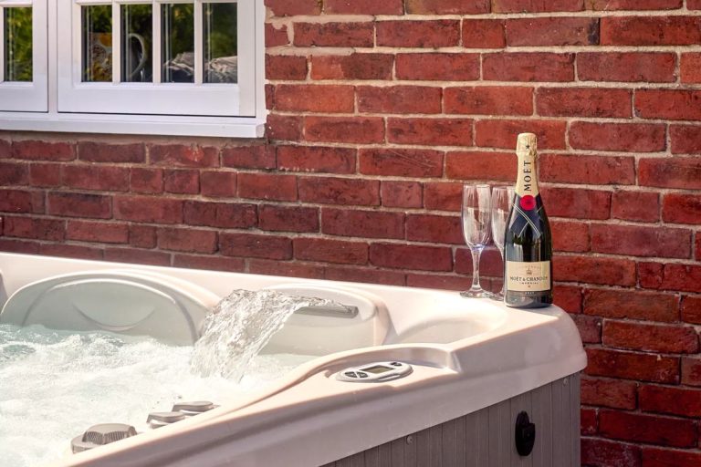 Hot tub in the Peak District