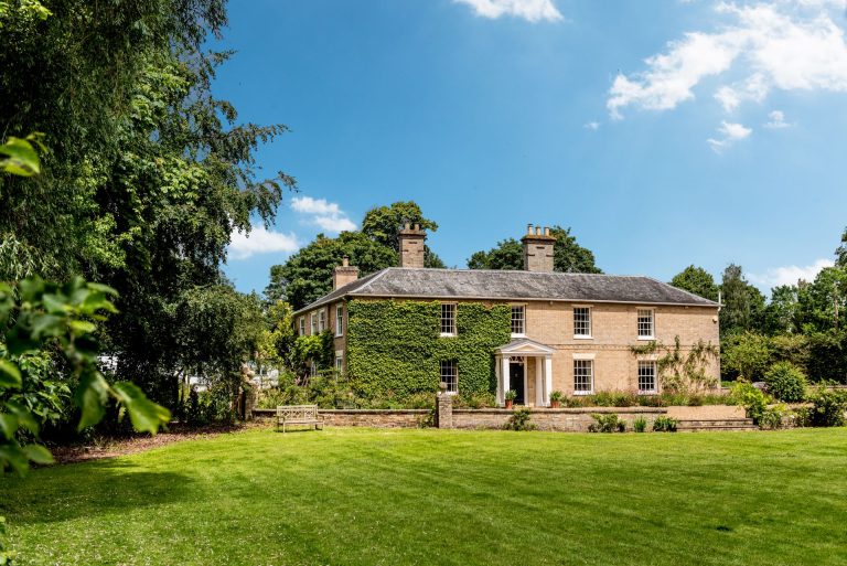 The exterior of Hockham Grange, Norfolk