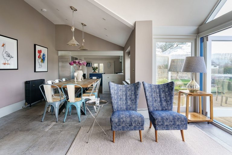 Living area at Pen Y Bryn, Abersoch, Llyn Peninsula