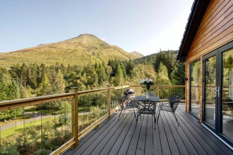 Pine Cabin View