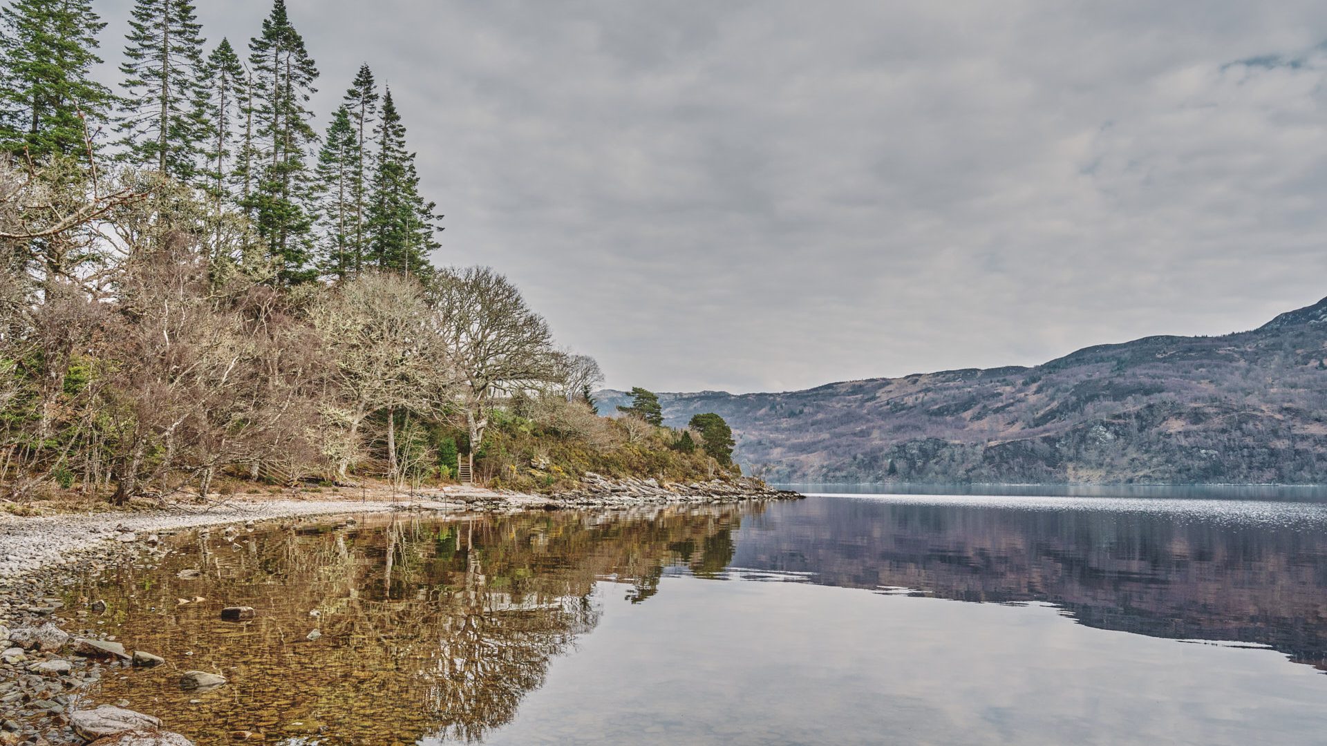 View of Point Clair from Loch Ness Mansion