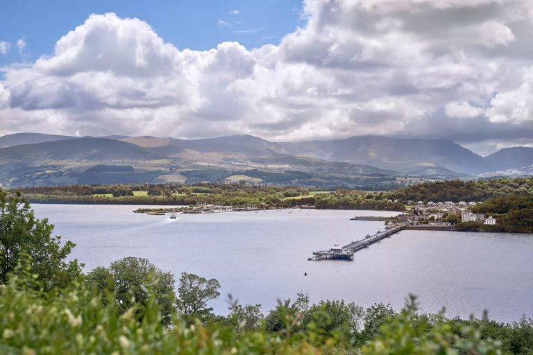 Sea view from the Isle of Anglesey