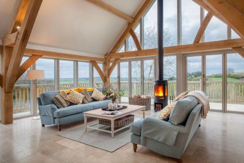 The living room at Serenity Retreat, Dartmouth